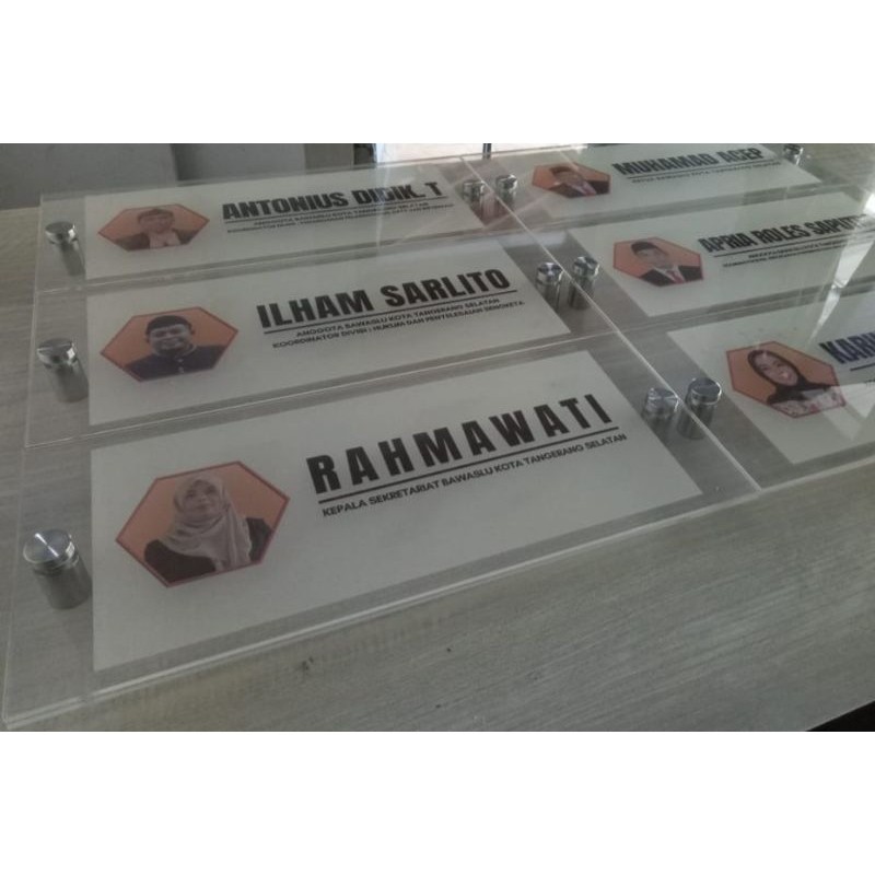 

AKRILIK PAPAN NAMA RUANG SANBLAS | CUSTOM PAPAN NAMA SANBLAS BAHAN AKRILIK