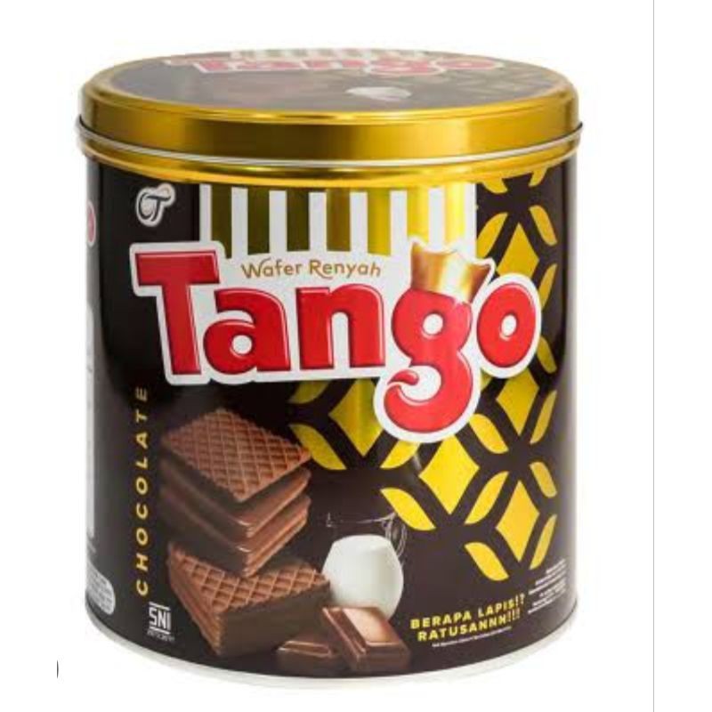 

Wafer Tango Kaleng Kemasan 240gr murah murah meriah