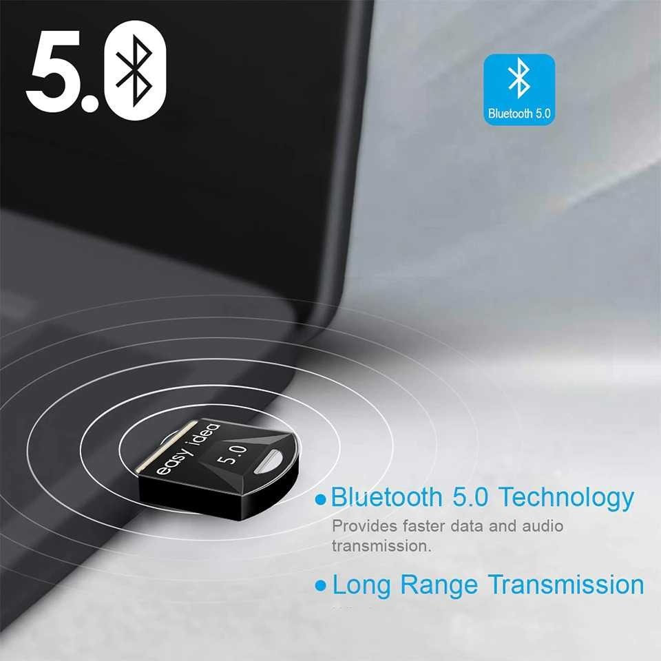 02 - Bluetooth 5.0 Receiver Transmitter Dual Mode USB Dongle - BA100401 SALE