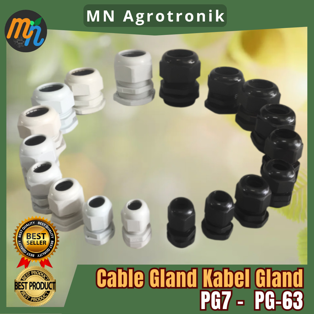 Cable Gland Kabel Gland PG7 PG-7 (3.5-6mm) Iterno