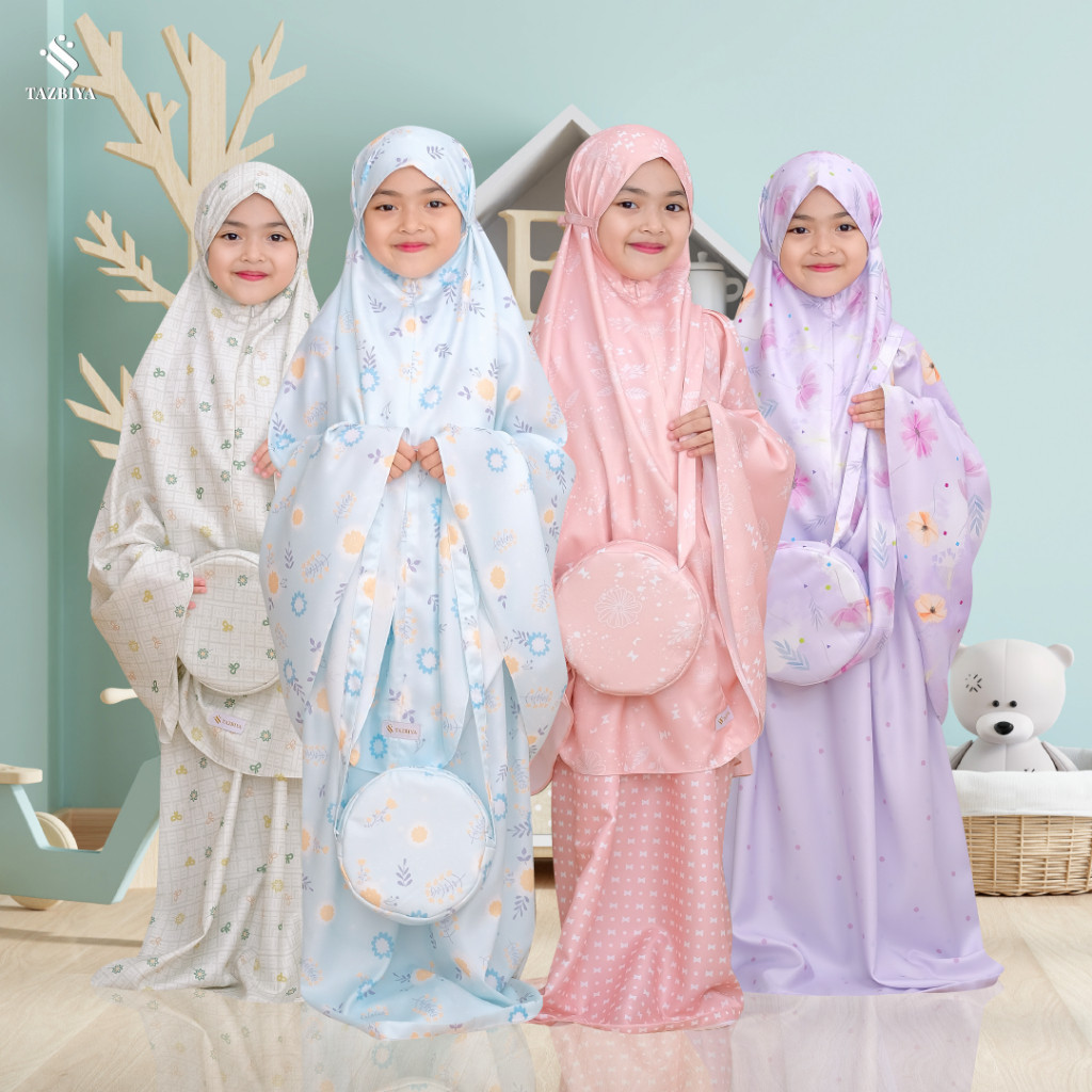

100% ORIGINAL [NEW!] MUKENA ANAK TAZBIYA | MUKENA ANAK PEREMPUAN | MUKENA KIDS | MUKENA ANAK MOTIF mukena travel seserahan gift hampers oleh oleh haji umroh/ COD lebaran ramadhan