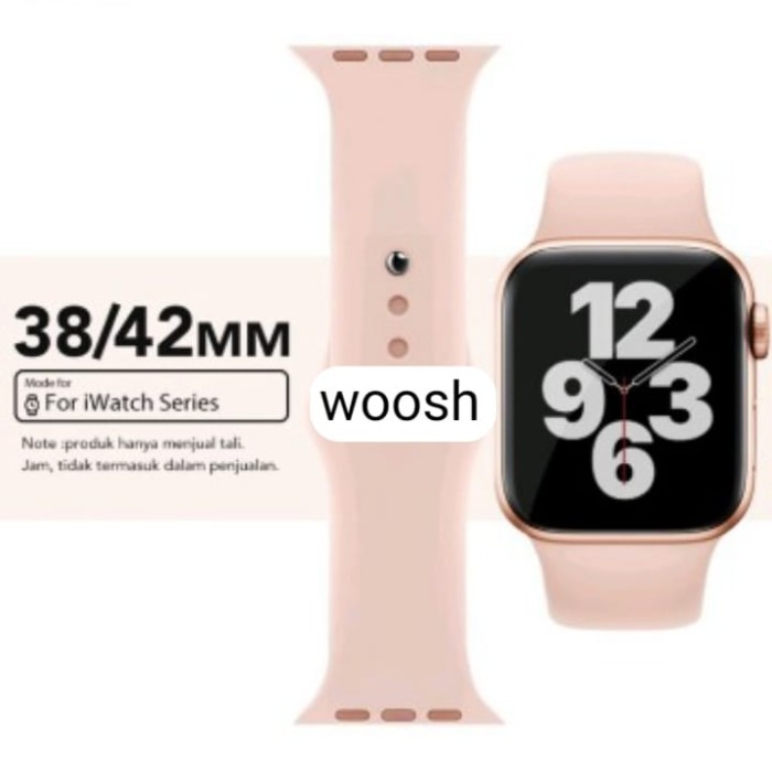 P R O M O Strap Apple Watch Rubber PREMIUM iWatch Ultra Series 9 8 49 45 44 38mm - Navy, 38 40 41MM