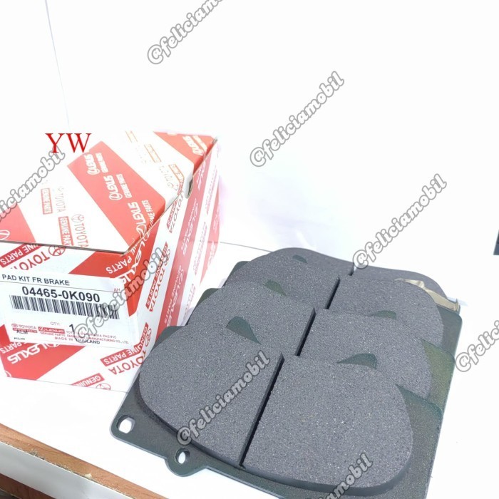 Brake Pad Kampas Rem Depan Hilux Fortuner 04465-0K090