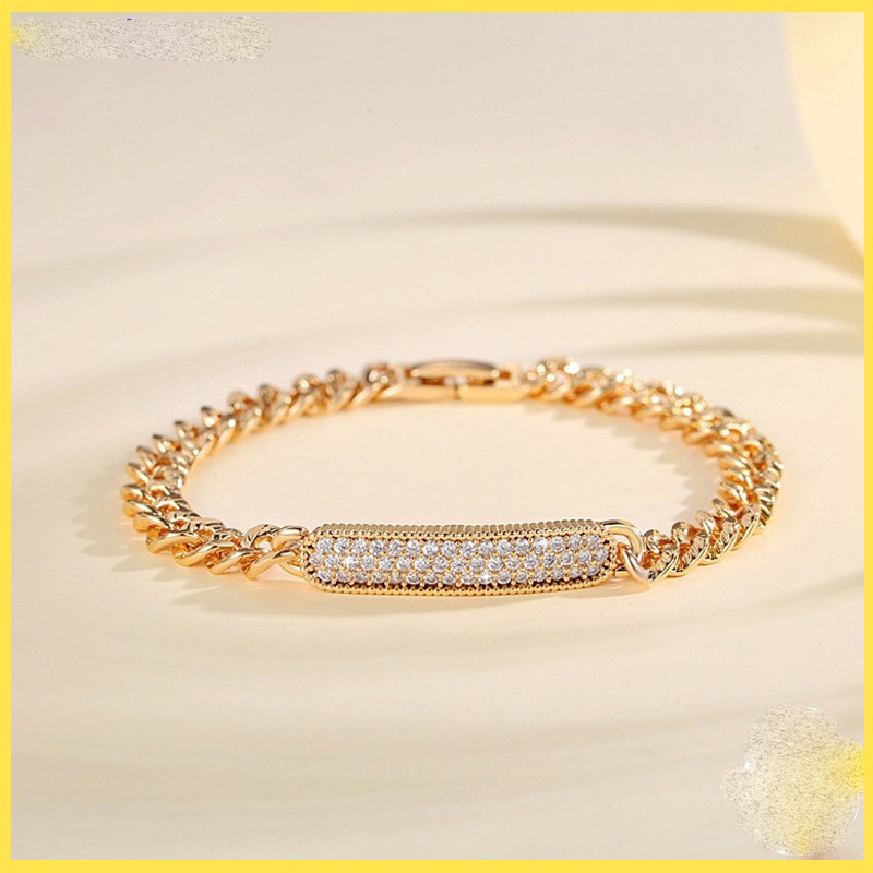 Gelang emas asli 24k lapis emas mudah kadar 17,7 anti karat (ada surat toko)