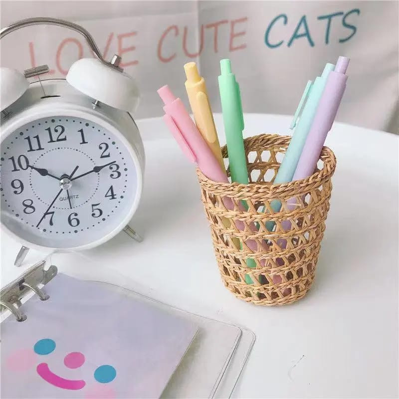 

JT88 - Pulpen Macaroon Warna Pastel Pen Macaroon Tinta Hitam