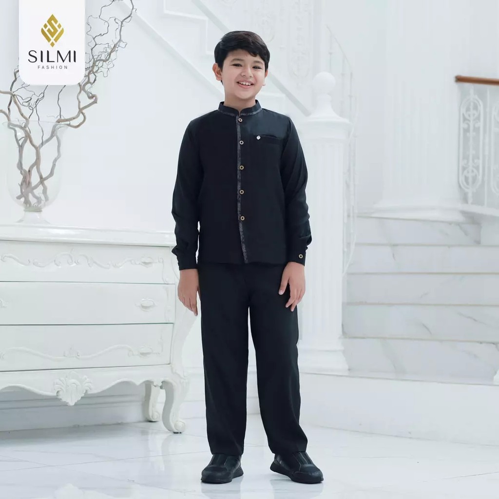 Koko Anak Silmi Madani Sarimbit Keluarga Madani Koko Polos Anak By Silmi