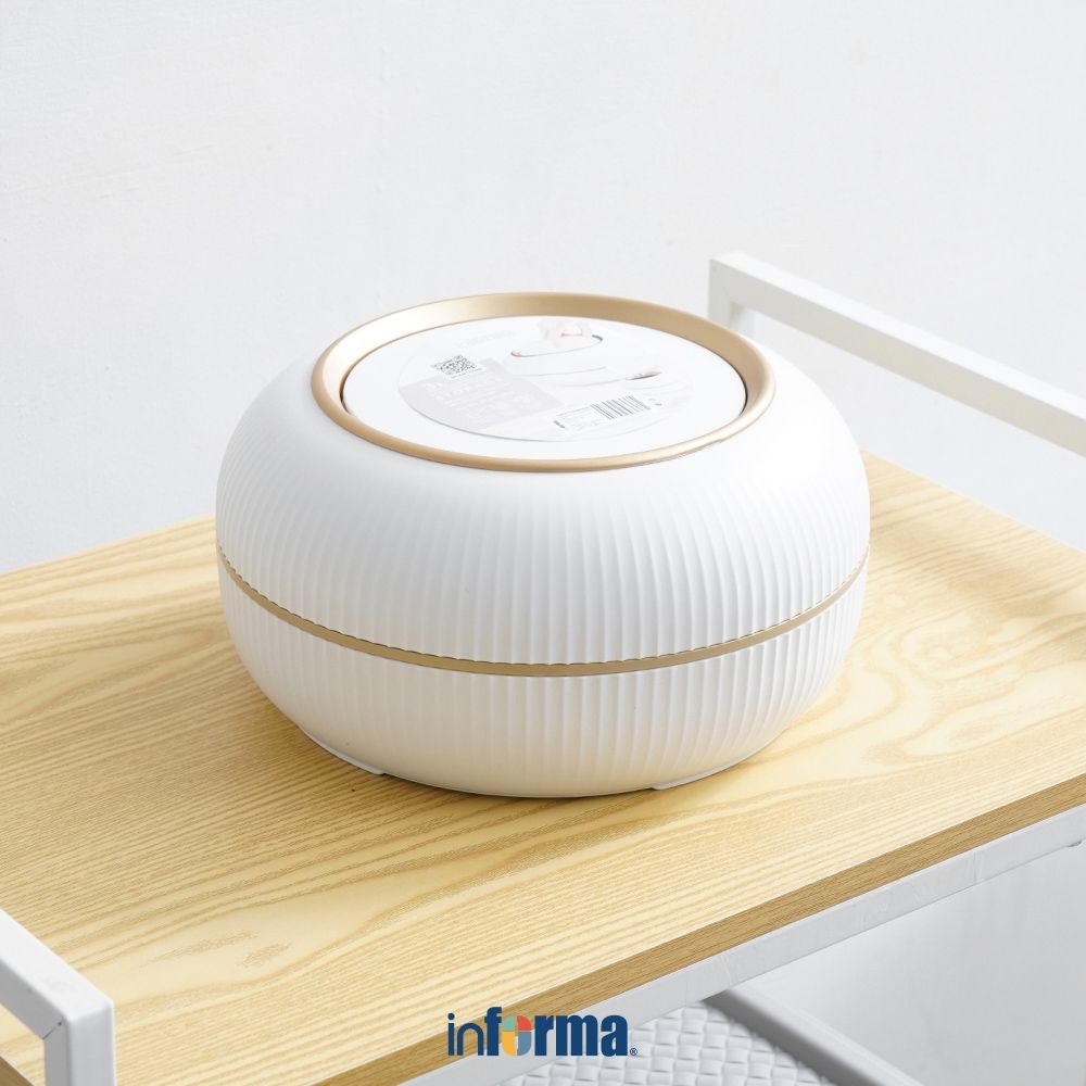 Informa Cleo Tempat Penyimpanan Serbaguna - Putih Kotak Serbaguna Wadah Simpan Storage Box Boks Orga