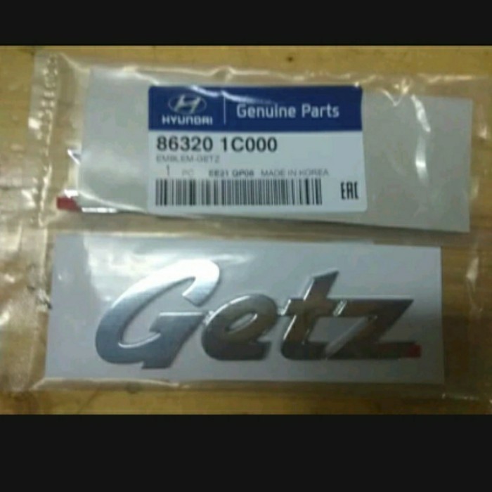 Ready Emblem hyundai Getz timbuk logo emblem hyundai getz asli hyundai COD