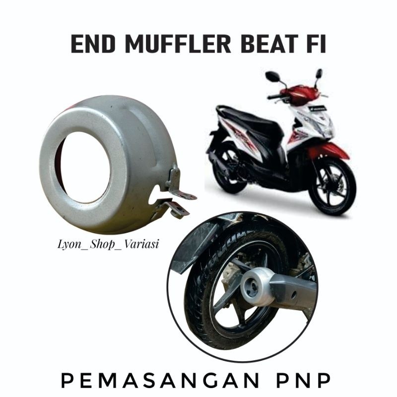 End Muffler End Cup Moncong Knalpot Beat New Fi Esp Beat Street Vario 125/150 PCX Knalpot Copy CMS Z