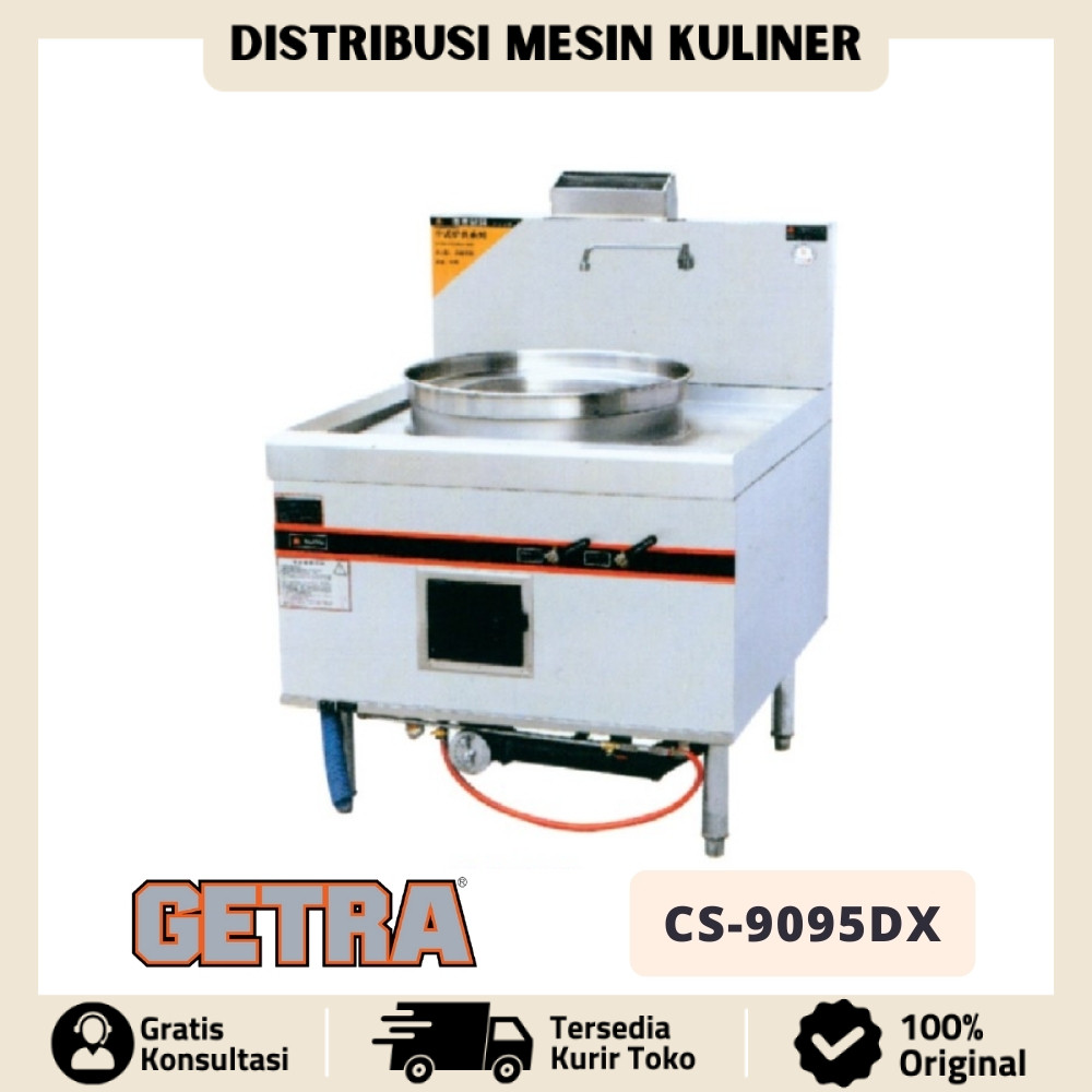 GETRA CS-9095DX STREAMER GAS DIMSUM / MESIN PENGUKUS DIMSUM