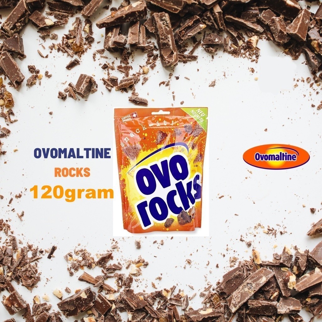 

Cokelat OVOMALTINE Ovo Rocks isi 120gram asal Swiss
