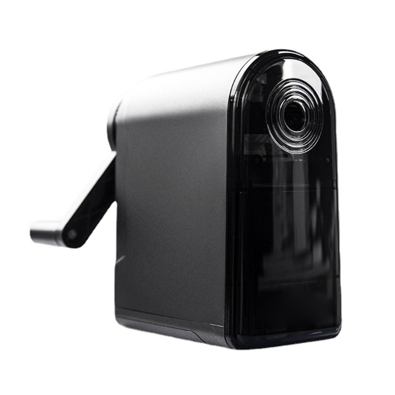 

Manual Pencil Sharpener with Container Auto Feeding In Single Hole Sharpener Fit for 6-8MM Wood Pencil Sketch Pencil