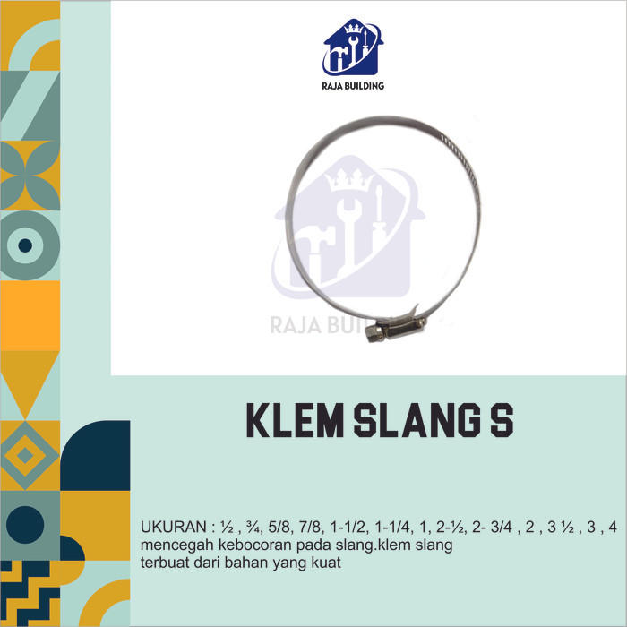 KLEM SELANG / KLEM SLANG GAS/KLEM SELANG GAS