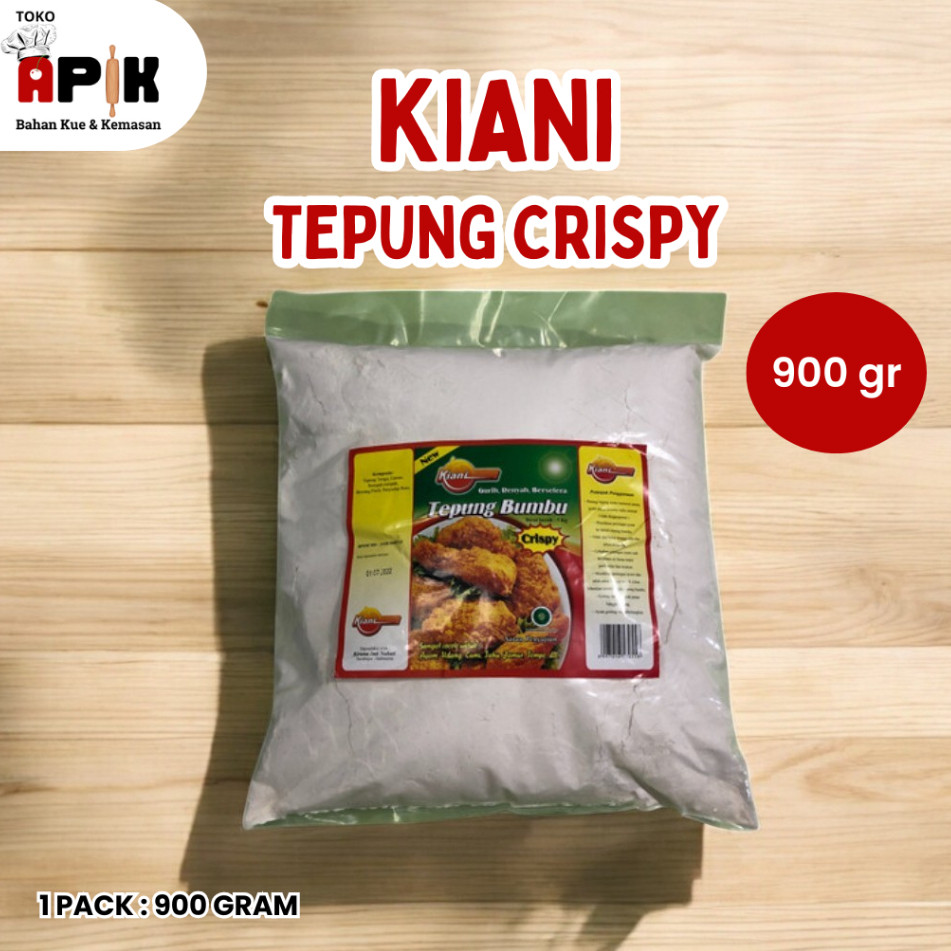 

TEPUNG CRISPY KN 900 GR / Tepung Bumbu Kiani Crispy