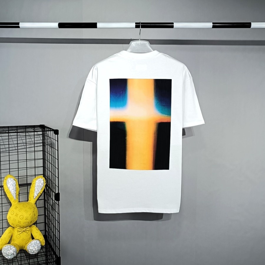 【COD】 Kaos Baju Fear Of God Essentials California Light Photo White Tee T-shirts