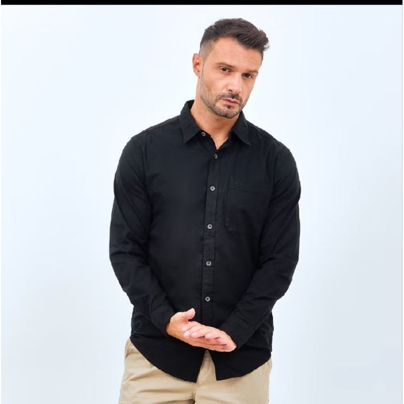 EMBA kemeja lengan panjang pria