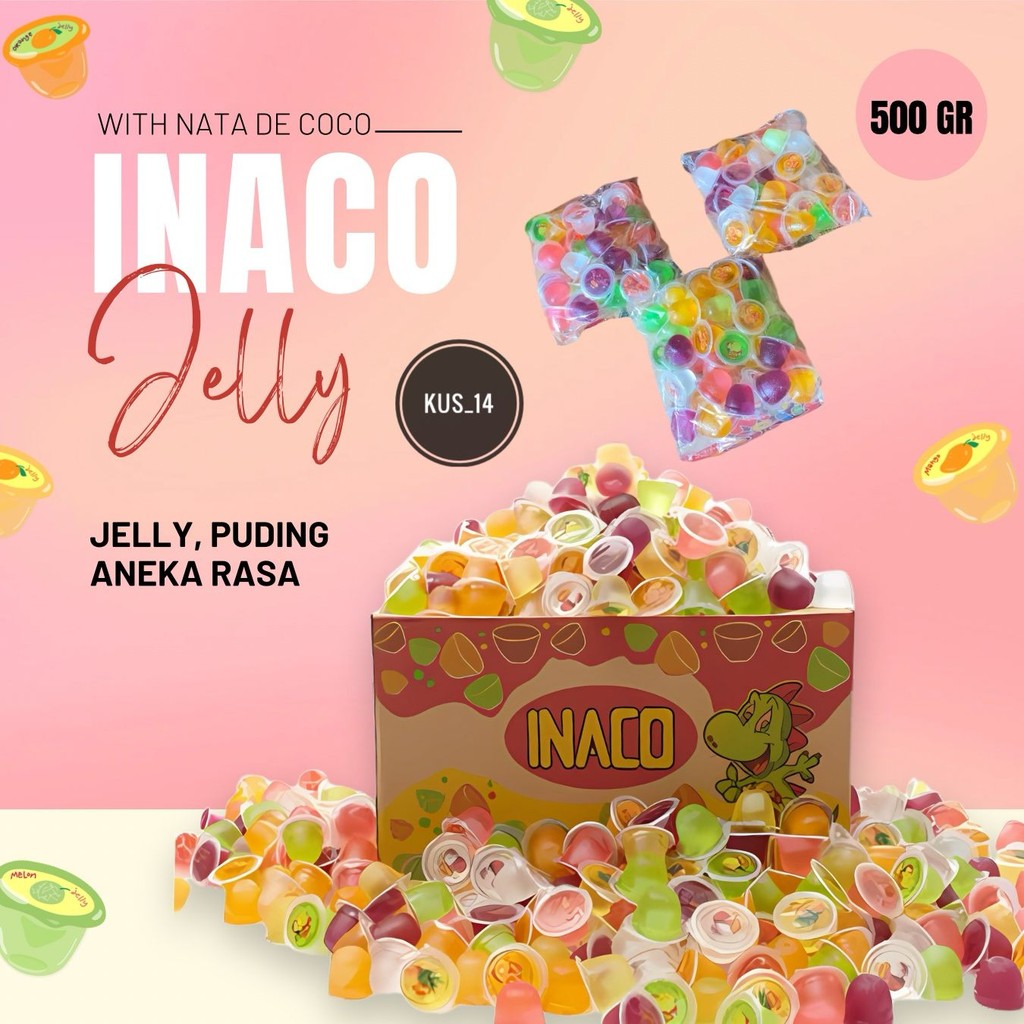 

JELLY INACO 500gr Aneka rasa - Jelly MIX