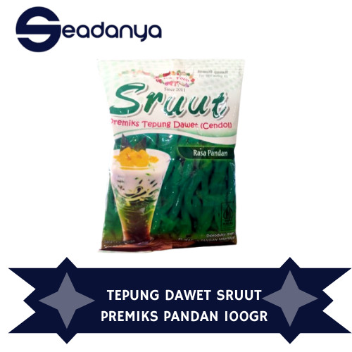 

TEPUNG DAWET SRUUT PREMIKS PANDAN 100GR