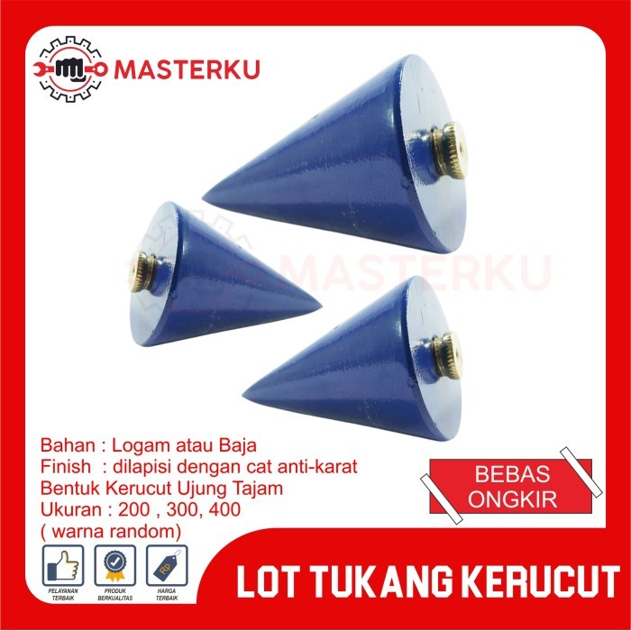 LOT TUKANG KERUCUT / LOT ARAH / LOT PERATA / KERUCUT TUKANG