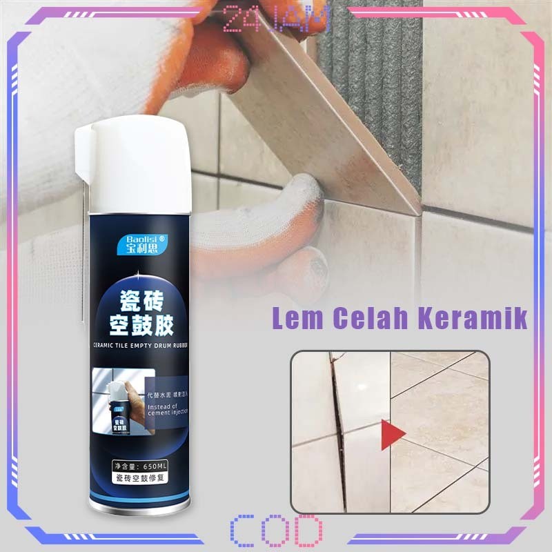 650ml Penutup Celah Keramik Lem Lantai Keramik Anti Bocor Lem Celah Keramik Pelapis Celah Keramik