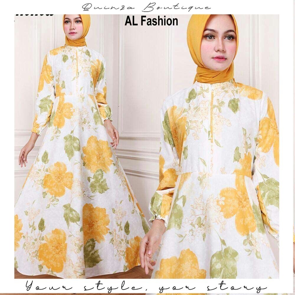 Quinza Boutique - GAMIS EMMA KATUN HOMEDRESS