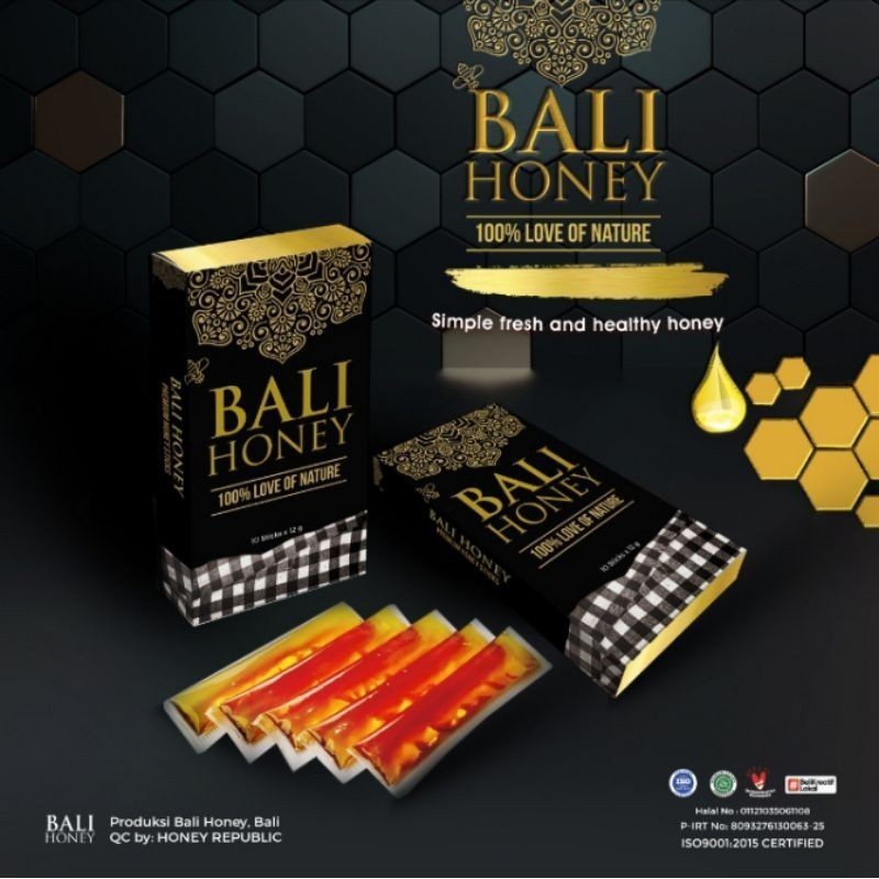 

Madu Sachet / Honey Stick Isi 10x12 gram - Bali Honey