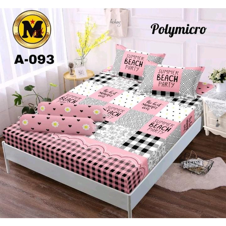 Seprai Karakter Motif Kartun Dino Terbaru & Terlaris Bahan Katun Jepang Halus Anti Luntur Set Bantal