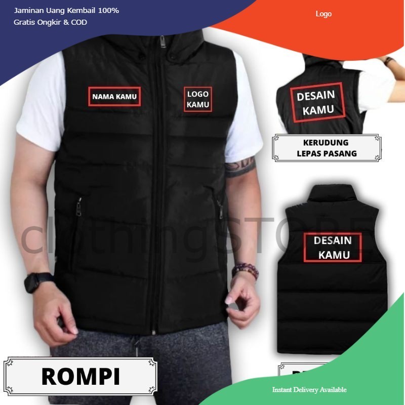 ROMPI CUSTOM SUKA SUKA MOTOR OJOL KOMUNITAS ORGANISASI PEMILU PARTAI SABLON