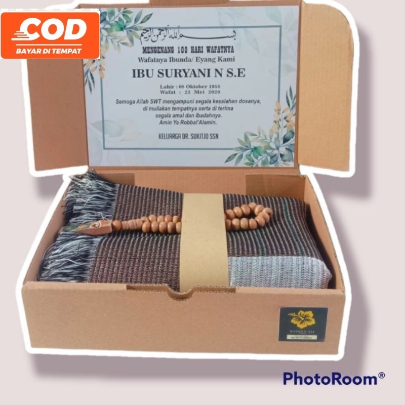 Sajadah Sovenir Sajadah Hampers Tahlilan Sovenir Pernikahan Sovenir oleh oleh Haji Souvenir Tahlilan