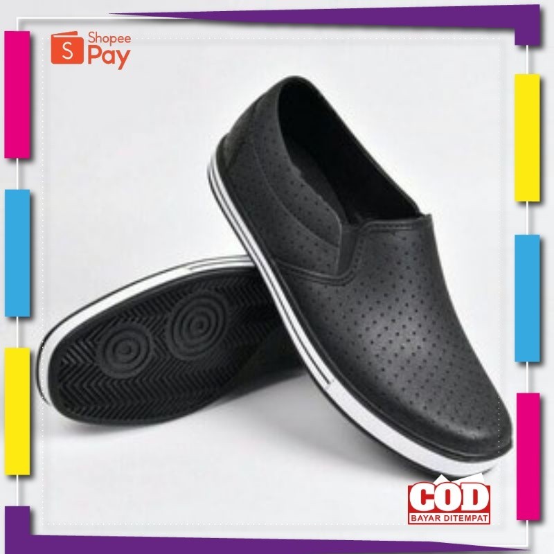 UKURAN SIZE 37 38 39 40 41 42 43 44 45 / Sepatu Karet Nikko Anti Air Sepatu Pria Kerja Sepatu Pantof