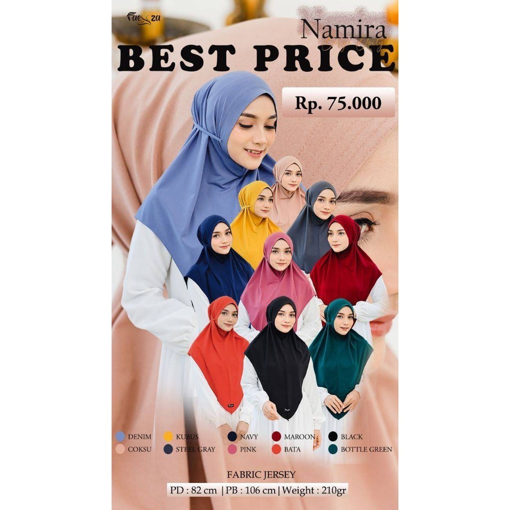 Namira Bergo by Faeyza