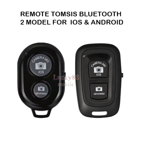 Remote Tomsis Bluetooth Camera Selfi For Android Ios Remote Shutter kamera tripod Tongsis Wireless S