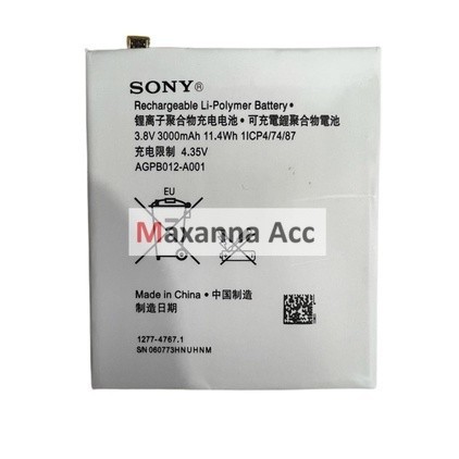 [MAXANNA] Battery Original Sony M2 aqua / M4 / M4 aqua