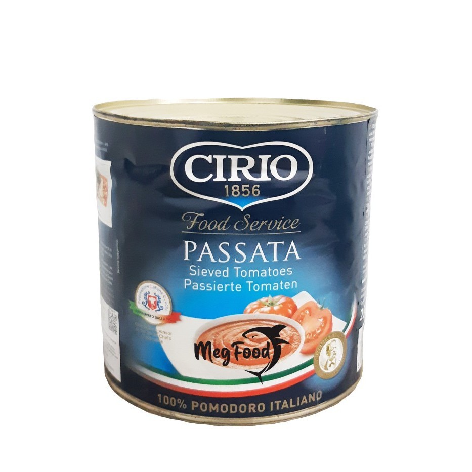 

Cirio Passata Sieved Tomatoes | Pasta Tomat 2,5 Kg
