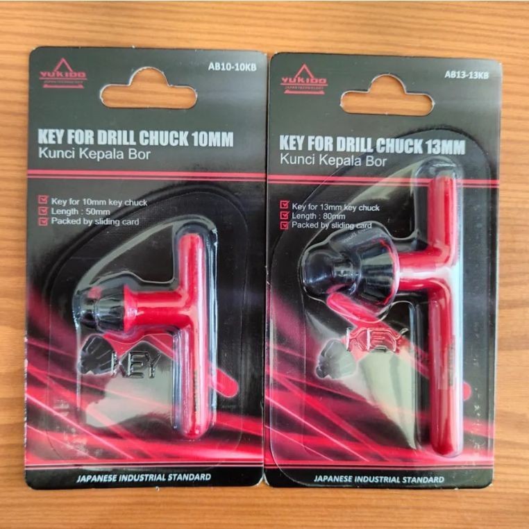 COD CEK DULU KUNCI KEPALA BOR YUKIDO 13MM - KEY FOR DRILL CHUCK 13 MM BISA UNTUK MEREK MAKITA MAKTEC