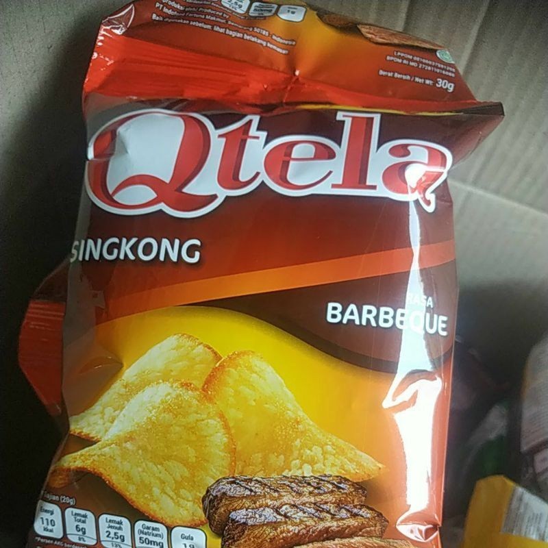 

kripik singkong Qtela barbeque 10x30 gr