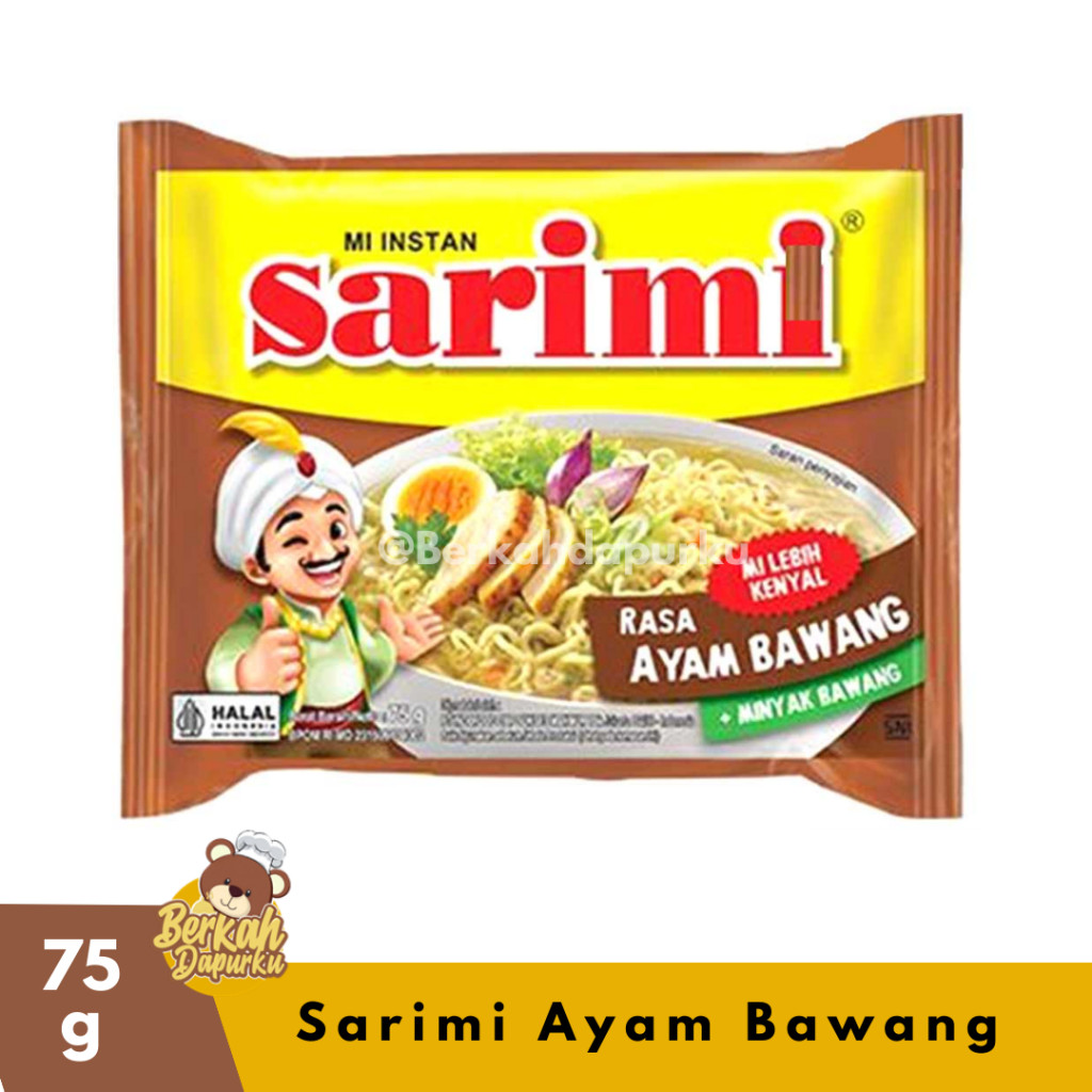 

Sarimi Ayam Bawang 75g Mie Instan