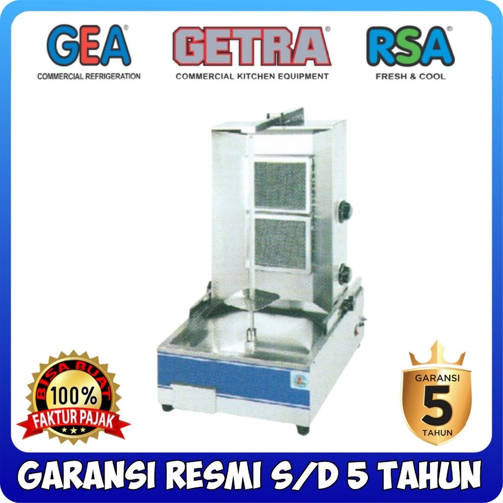 ALAT PANGGANG DAGING KEBAB/MESIN PEMANGGANG KEBAB GETRA HGV-790