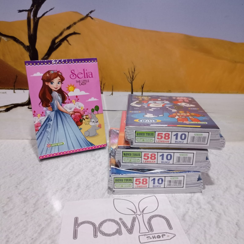 

((((BACA DESKRIPSI KETERANGAN BARANG!!)))) (10pc) buku tulis murah isi 58 lembar/buku murah/buku