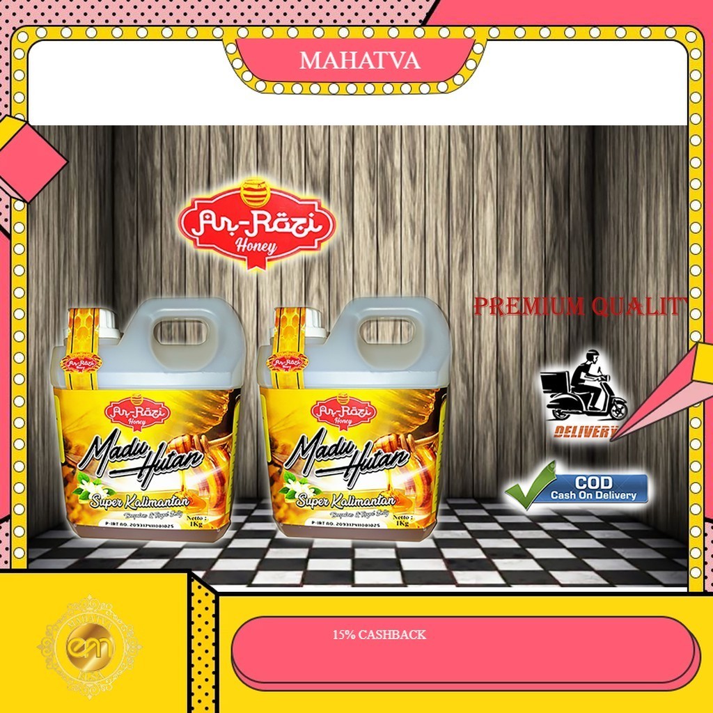 

Paket 2 kg Madu Hutan Super Kalimantan Ar-Rozi ( System imun )