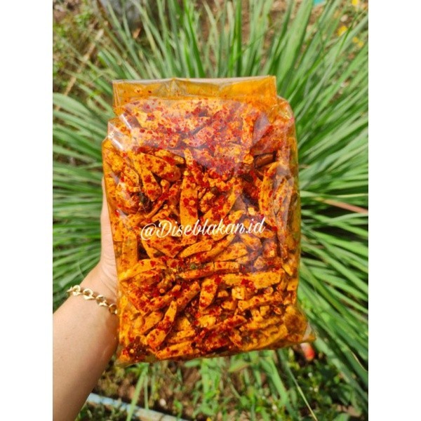 

[COD] Basreng pedas daun jeruk isi 500 gram Laris Termurah