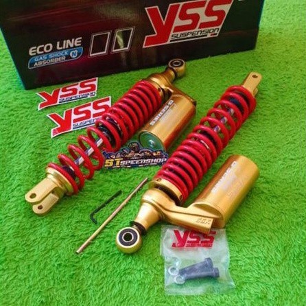 PROMO BESAR BESARAN Shock Shockbreaker belakang YSS G Plus Gold Series uk 350mm Pcx Nmax Adv Aerox X