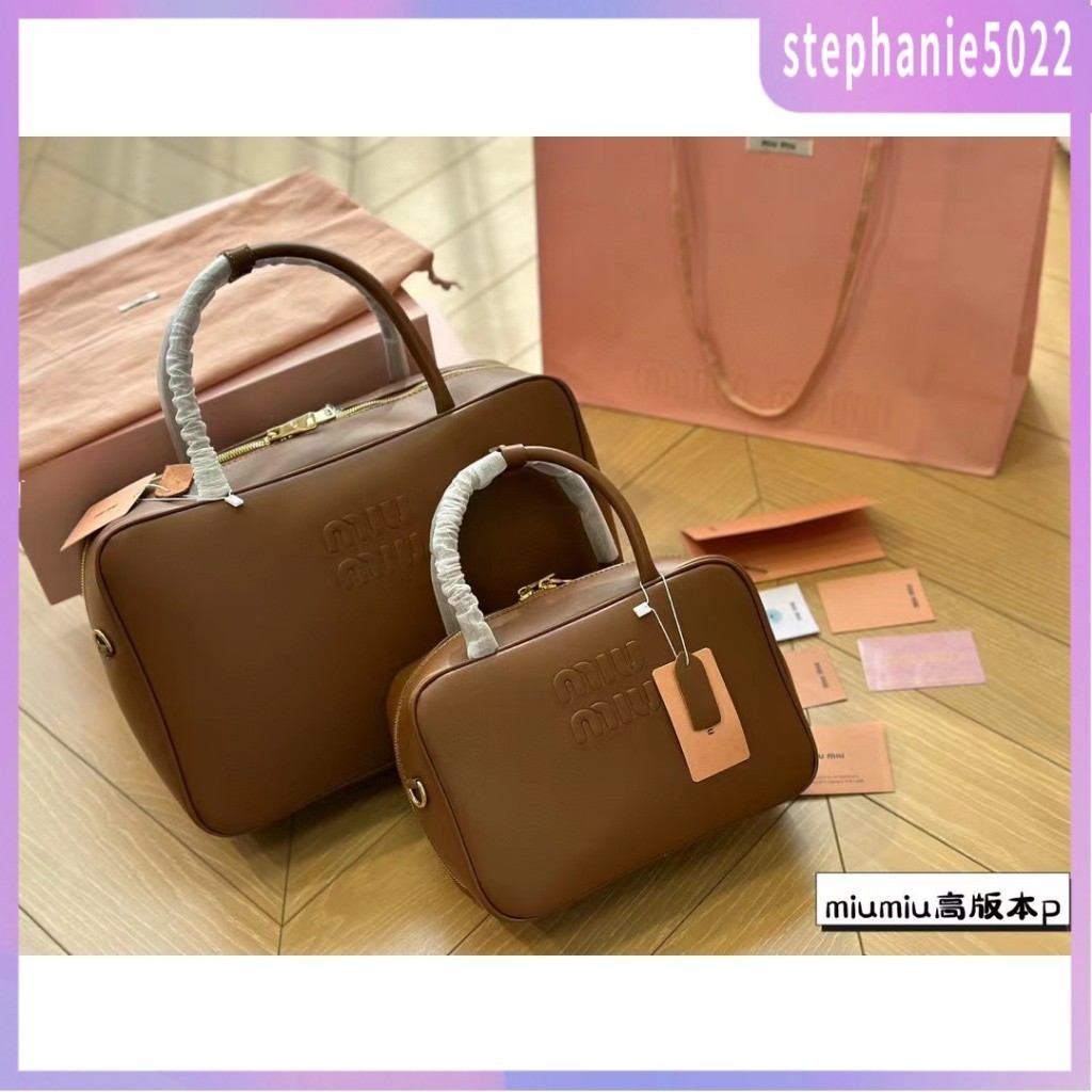 2024 new Miu miu bowling women's handbags shoulder bags crossbody bags