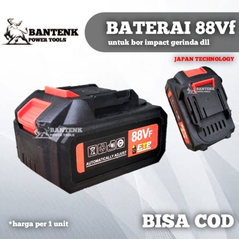 PZ03 BATERAI 88V UNTUK IMPACT BOR CAS GERINDA CAS BATRE 88V BISA UNTUK MERK JLD , MAILTANK , DEKWE ,