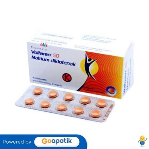 Voltaren 50 Mg Box 50 Tablet