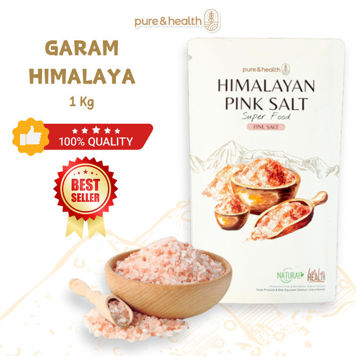 

Terlaris~[Limited Stock] Garam Himalaya 1 Kg Pink Himsalt Original Premium Natural Super Food