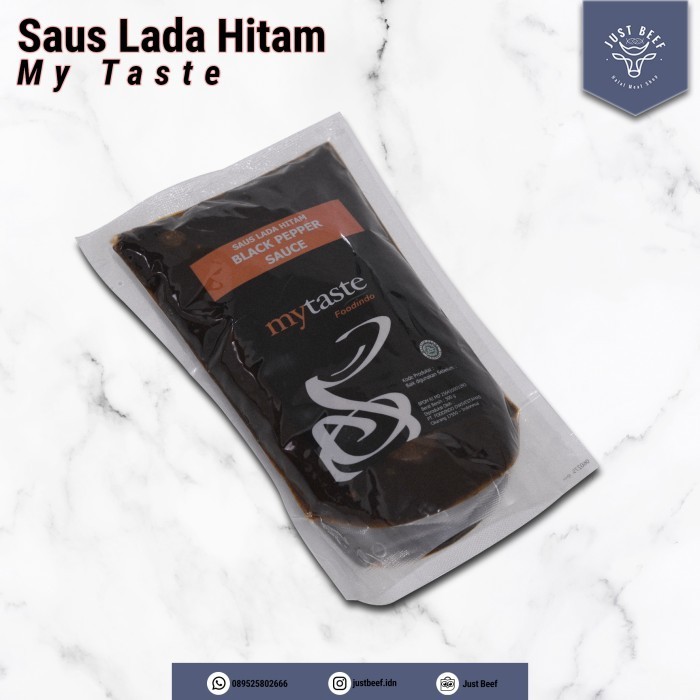 

New Produk-[sukron_86] My Taste - Sauce Black Pepper / Saus Lada Hitam