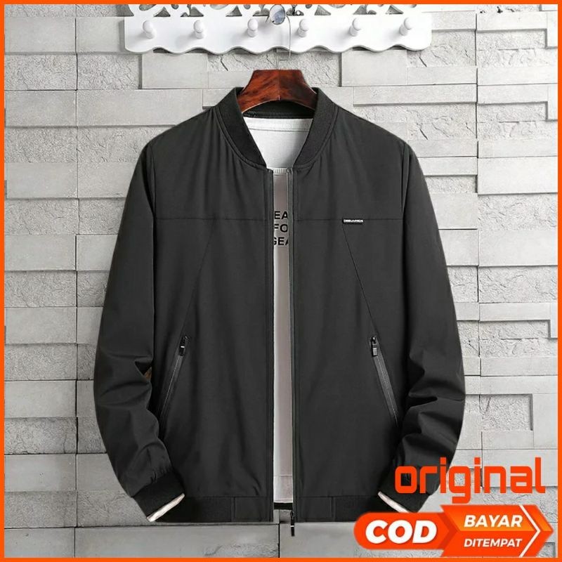 [COD]Jaket Pria Bomber Original Size M_XXXL