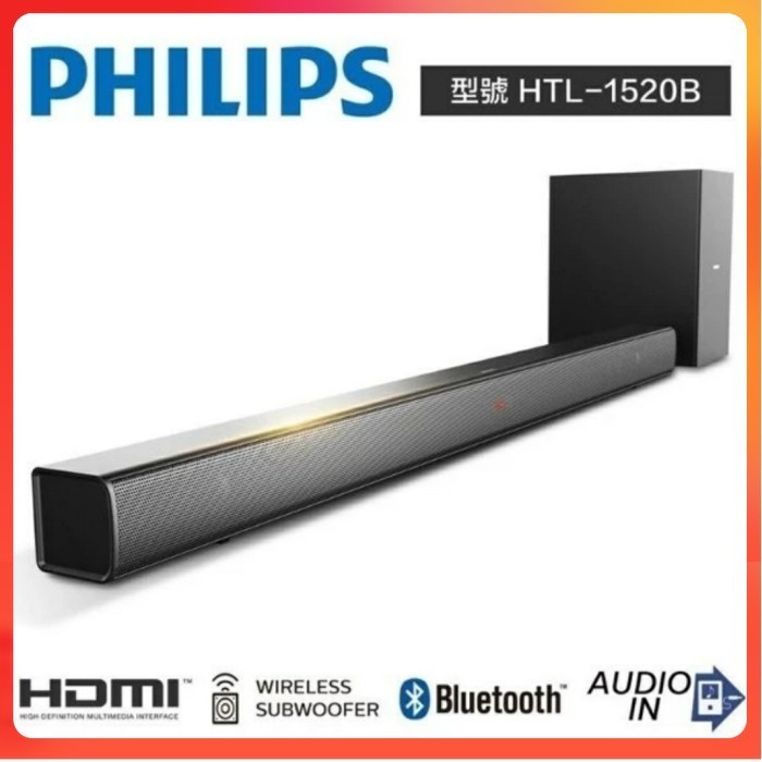 SOUNDBAR PHILIPS HTL1520 / HTL 1520 wireless bluetooth