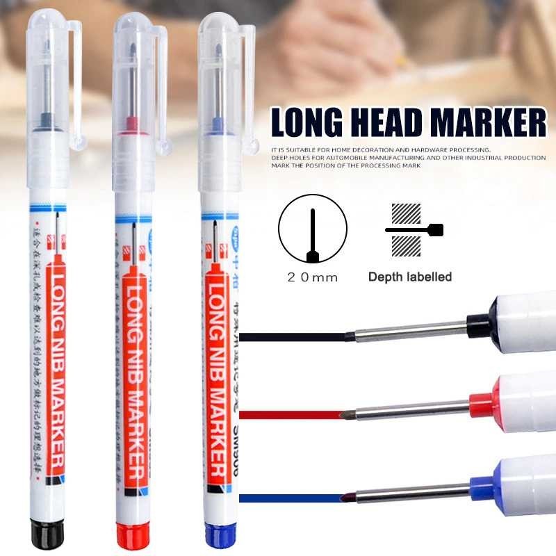

NEW Spidol Kepala Panjang Long Nib Head Marker Waterproof - 317 -TC2